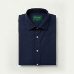 navy blue shirt folded