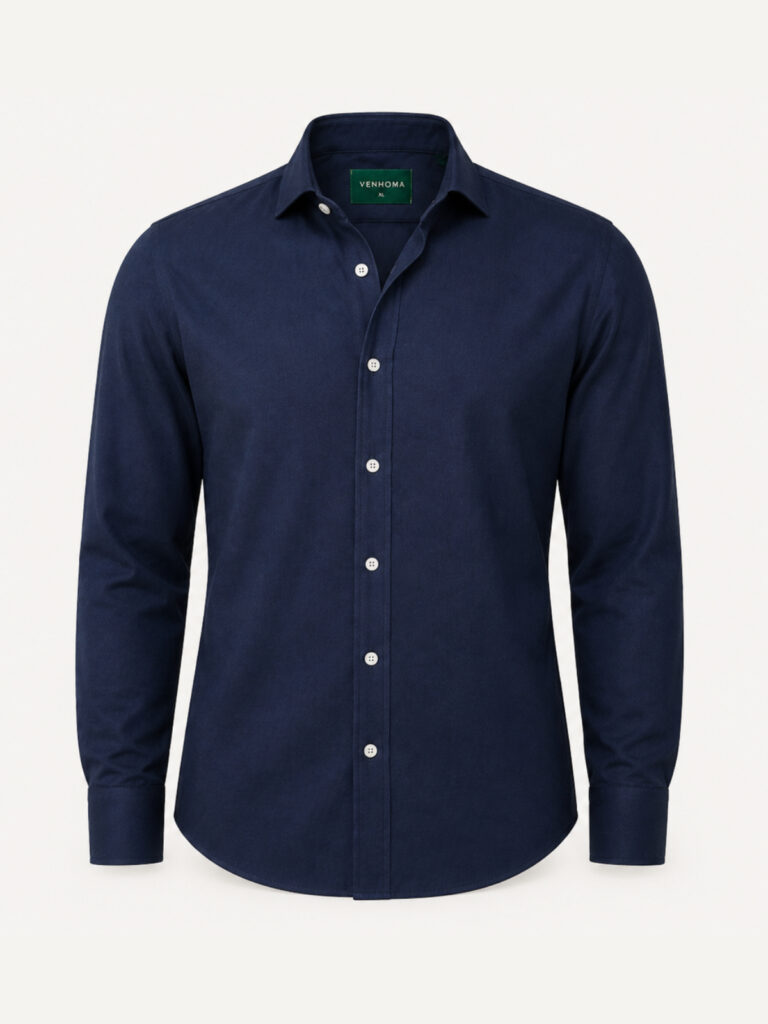 navy blue shirt front ghost shot